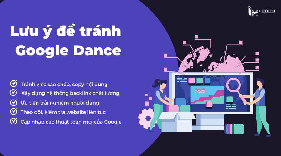 lưu ý tránh google dance
