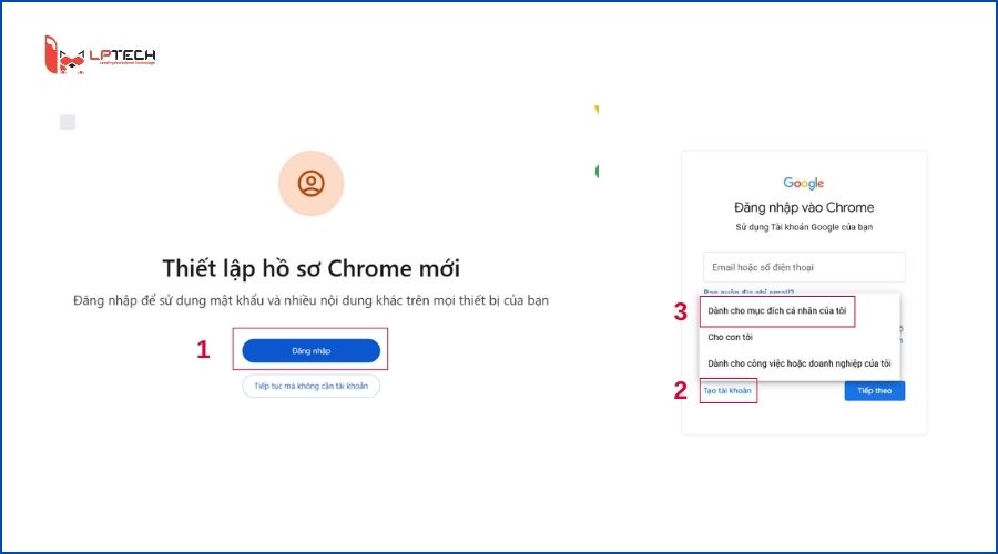 Cách tạo tài khoản Google là gì