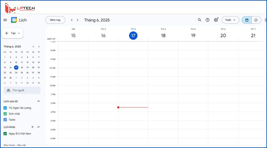 Sản phẩm của Google là gì - Google Calendar