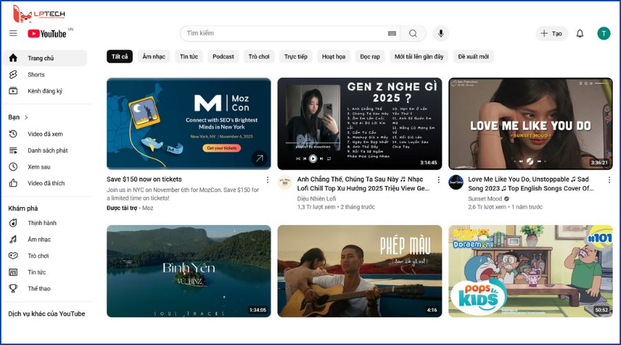 Sản phẩm của Google là gì - Youtube