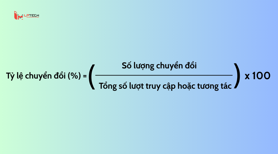Công thức tính conversion rate là gì