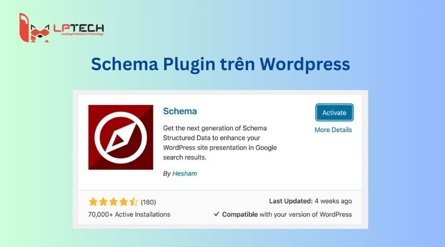 Cài đặt Schema Plugin vào Wordpress