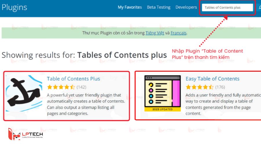 Sử dụng plugin Wordpress hỗ trợ