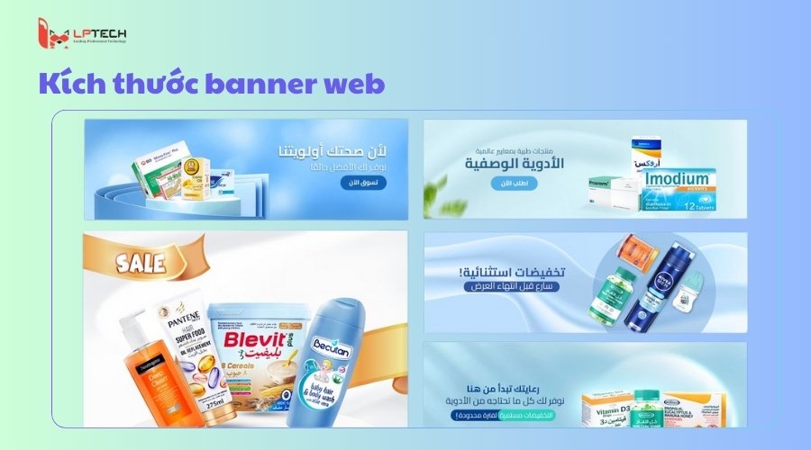Kích thước banner web