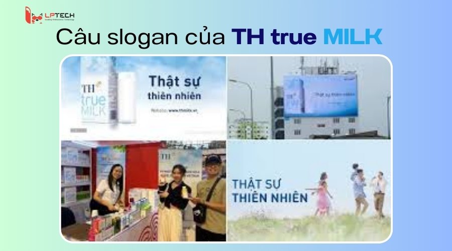 Slogan của TH True Milk