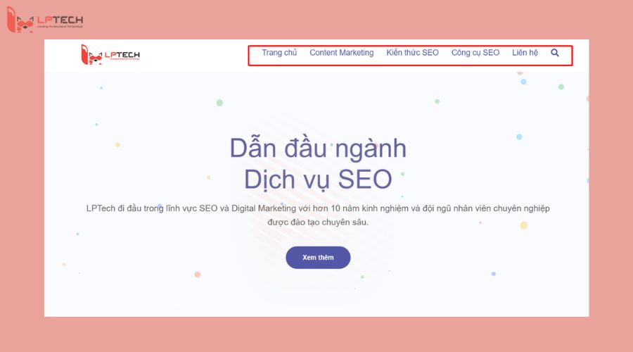 Điều hướng toàn bộ (Global Navigation)