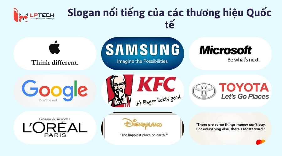 Slogan nổi tiếng của các thương hiệu Việt Nam