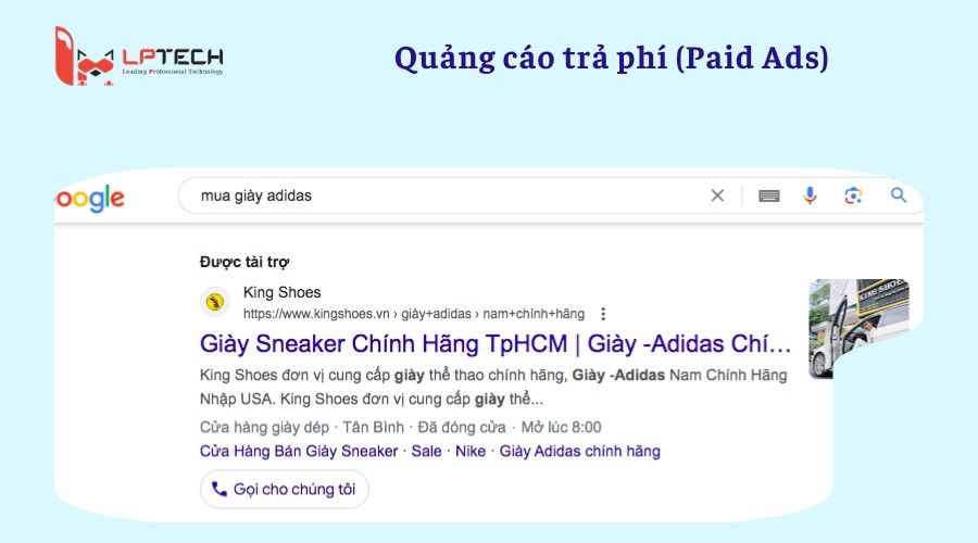 Quảng cáo trả phí (Paid Ads)