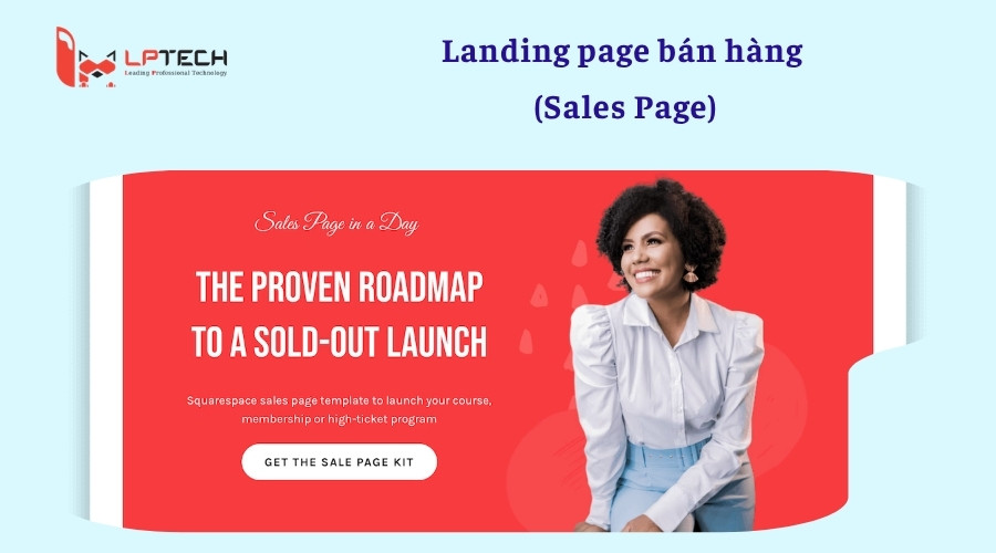 Landing page bán hàng (Sales Page)
