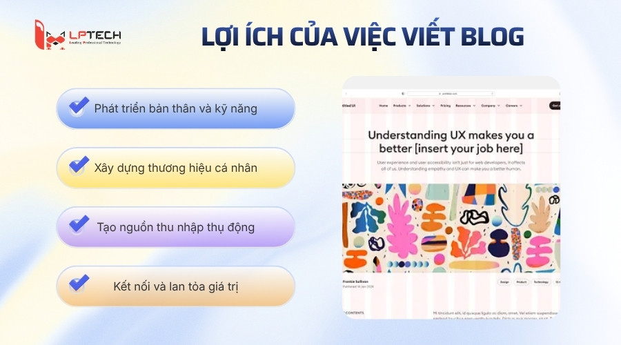 Lợi ích của việc viết Blog