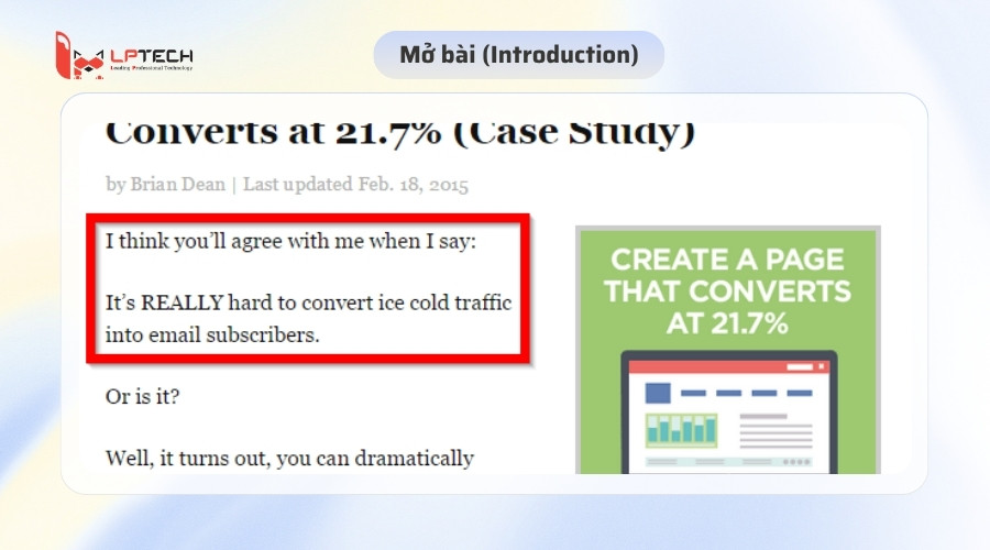 Mở bài (Introduction)