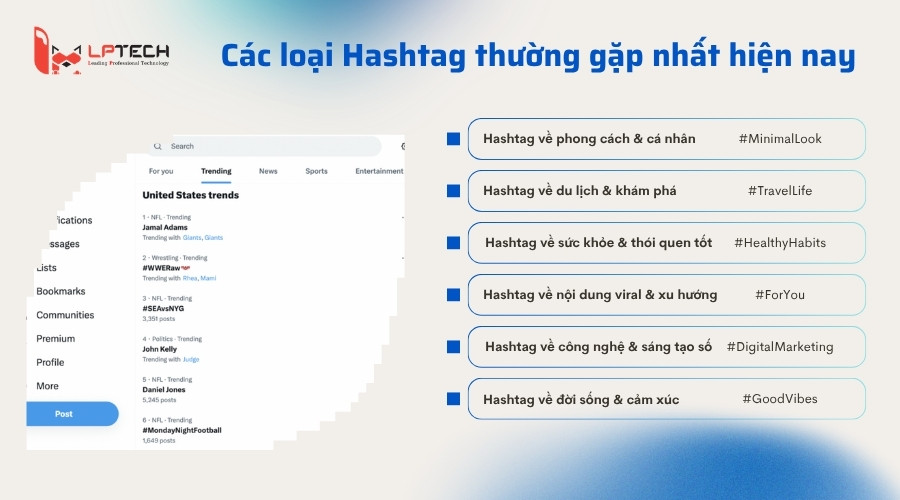 Các loại Hashtag thường gặp nhất hiện nay